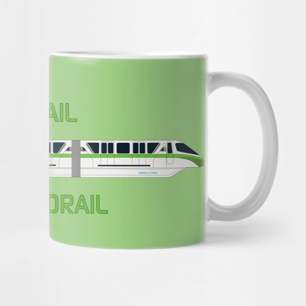 All Hail the Green Monorail by Enzwell